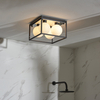Nasufitowa lampa cube L&-195050 Light& kule szklane IP44 czarna