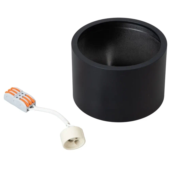 Lampa sufitowa natynkowa Redondo ML1074 tubka czarna