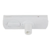 Adapter do szynoprzewodu 1-fazowego Slim 11031 z hamulcem biały