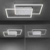 Plafon YUKI biały 6024-55 3xLED 57W 2700-5000K kwadratowa oprawa
