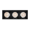 Prostokątna lampa sufitowa 1058 Domeno LED 9W 4000K spot metalowa czarna