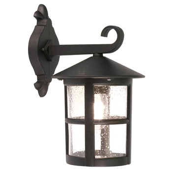 Kinkiet elewacyjny Hereford BL21-G-BLACK Elstead lampion na balkon czarny