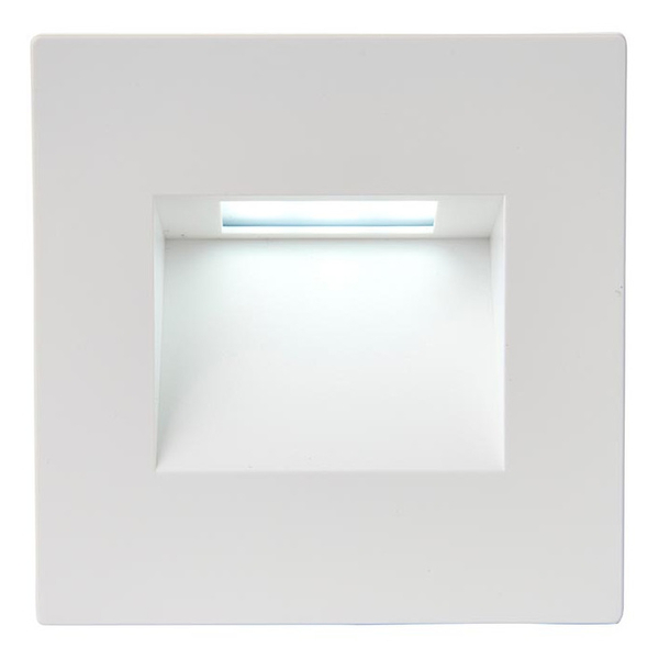 Ramka do lampy wpuszczanej Albus 99763 kwadratowa biała
