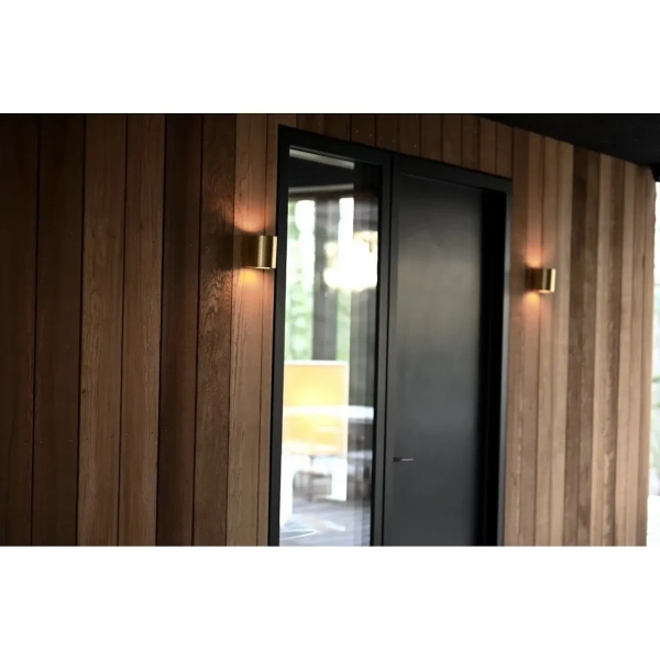 Kinkiet zewnętrzny tuba Canto 49701035 LED 10,6W 3000K IP44 mosiądz