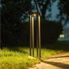 Zewnętrzna lampa stojąca QUBE-GLQ600WW 7W ogrodowa LED 7W 3000K IP65 czarna