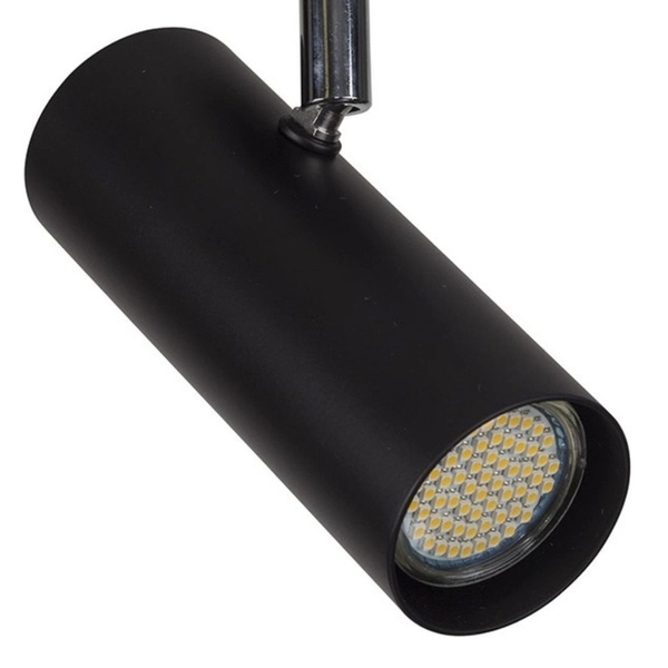 Spot LAMPA sufitowa OKO S 32593 Sigma regulowana OPRAWA metalowy reflektorek tuba czarna
