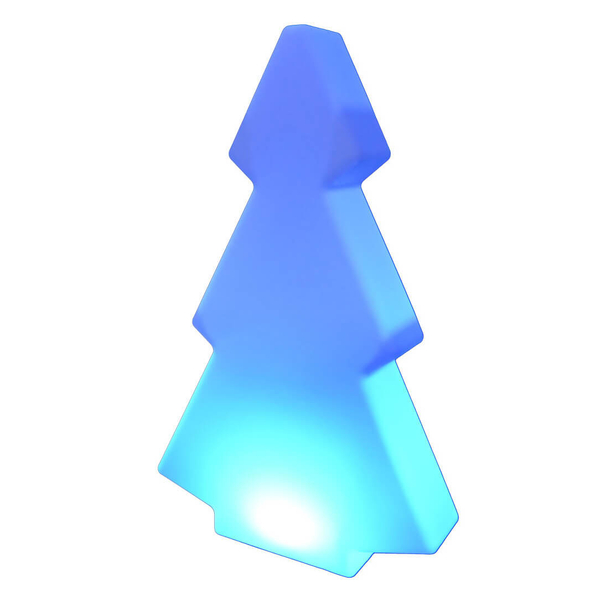 Lampa stojąca tarasowa X-Mass ES-CR021 Step LED 5W RGBW IP65 choineczka biała