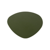 Naścienna lampa do salonu Stone Sabia 10707 owalna ciemny zielony