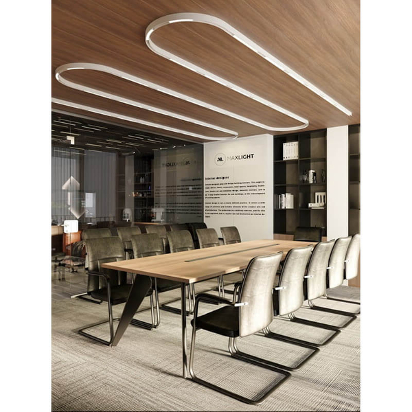 Szyna magnetyczna natynkowa MT0037 Maxlight łuk biała