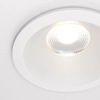 Lampa tarasowa sufitowa Zoom DL034-L12W4K-W LED 12W 4000K IP65 oczko biała