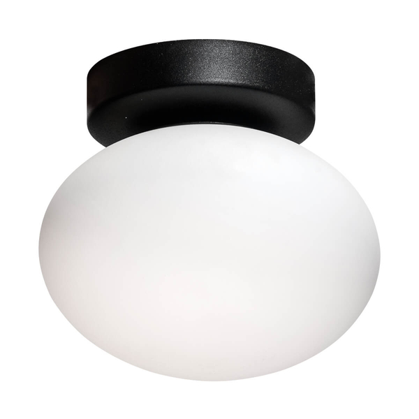 Lampa sufitowa owalna Omi 1188 zumaline do jadalni biała czarna