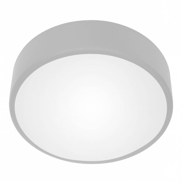 Lampa z czujnikiem na sufit Cleo 1307623600172 Temar IP54 zewnętrzna szara
