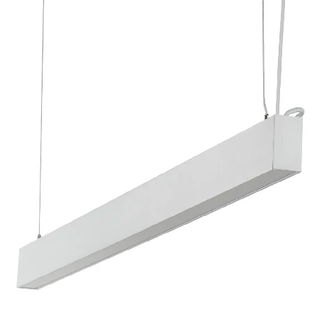 Liniowa wisząca lampa nad stół Luxe 18079 LED W 4000K biały