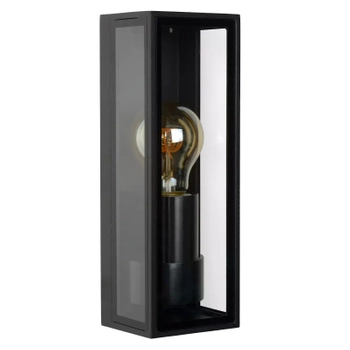 Kinkiet ścienny DUKAN 15802/01/30 Lucide IP65 ściemniana czarna