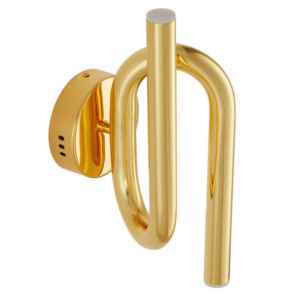 Lampa ścienna do jadalni MYK DB4062 GOLD LED 3W 3000K supeł złoty