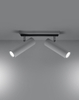 Reflektorowa LAMPA sufitowa Direzione SL.0496 Sollux metalowa OPRAWA listwa SPOT regulowane tuby białe