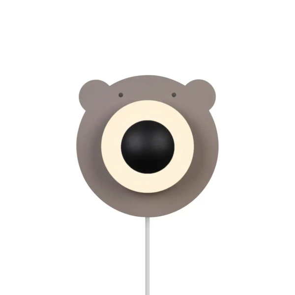 Dziecięcy kinkiet ścienny miś BRUNABEAR 2312951018 brązowy