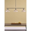 Lampa sufitowa do kuchni Dara DAR0375 nad wyspę szklany mosiądz