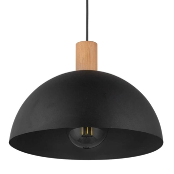 Wisząca lampa salonowa Oslo 4852 TK Lighting skandynawska drewniana czarna