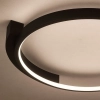 Pierścieniowa sufitowa lampa Luna ML1843 LED 18W 4000K ring czarny