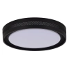 Ażurowa lampa sufitowa Ronda LP-9587/1C-40 BK LED 25W 3000-6000K czarny