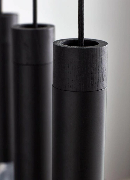 Lampa wisząca Tilo 2010483003 Nordlux kaskada metalowe tuby czarne