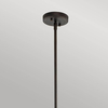 Wisząca lampa szklana Everly KL-EVERLY-P-M-OZ brązowy przezroczysty
