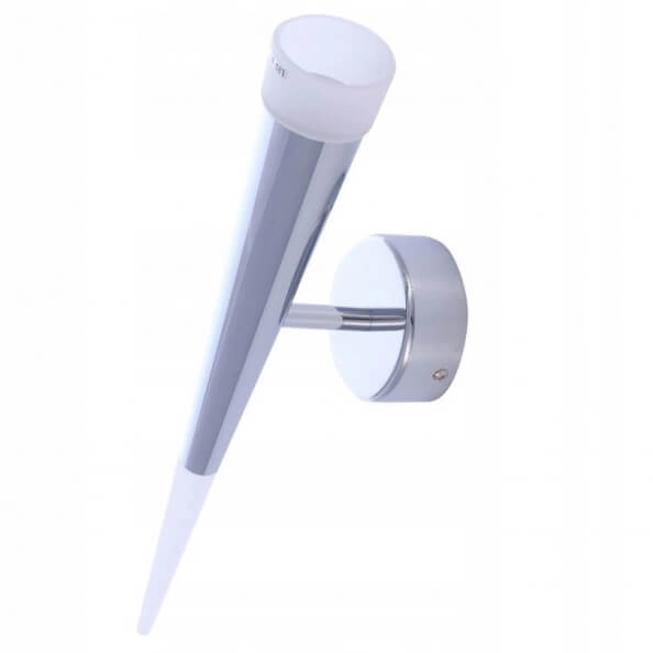 Ścienna lampa do holu Brina AZ1009 Azzardo LED 7W 3000K sopelek srebrna