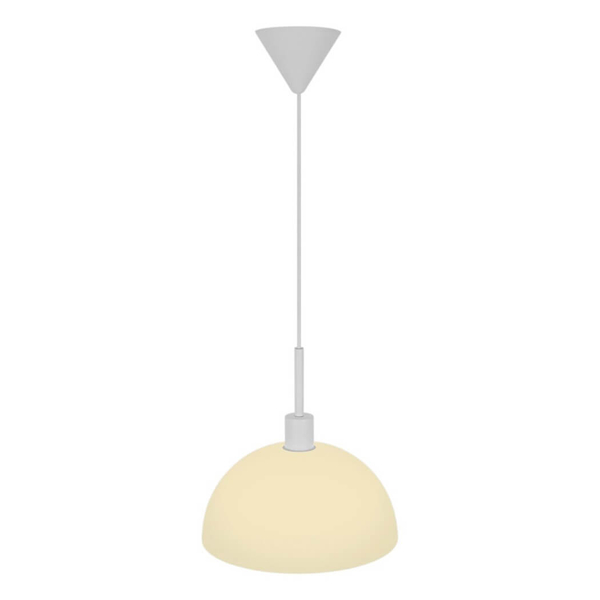 Wisząca lampa kopułowa nad stół Ellen 2312003001 do jadalni biały