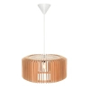 Drewniana lampa wisząca do jadalni ASTI 2213143014 beżowy