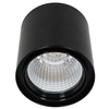 Downlight LAMPA sufitowa LUNA WG-706R/BK-WW/70 Italux metalowa OPRAWA spot LED 40W 3000K tuba czarna
