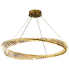 Lampa wisząca glamour Cristal CRLW-36W LED 36W 3000K złota