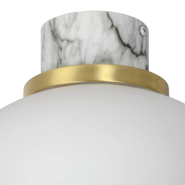 Łazienkowa lampa sufitowa LORENA 03140/23/61 ball IP44 złota biała outlet