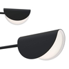 Żyrandol wiszący Mollis MOD126PL-08B do salonu czarny