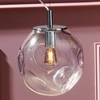LAMPA wisząca AVIA S 10411109 Kaspa szklana OPRAWA zwis przezroczysty