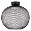 Okrągła lampa nasufitowa RITA LE44255 LED 19W 3000K jadalniana czarna