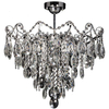 LAMPA sufitowa VEN E 1271/6 kryształowa OPRAWA pałacowa plafon crystal przezroczysty