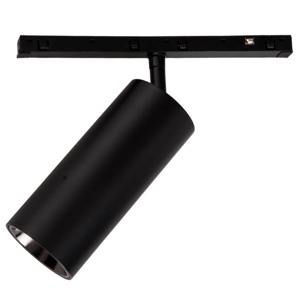Lampa magnetyczna do szynoprzewodu MAX N0002N tubka z regulacją czarna