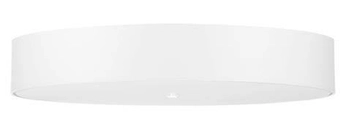 LAMPA plafon SL.0813 sufitowa OPRAWA okrągła abażurowa biała