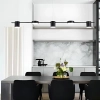 Wisząca lampa tubki Glichio LLGLI-C LED 35W 3000K czarna