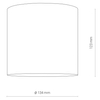 Sufitowa LAMPA spot IOS 8738 Nowodvorski metalowa OPRAWA plafon LED 20W 4000K tuba downlight biały