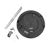 Sufitowa lampa Olga 04407 Ideus LED 18W 3000-6500K okrągła czarna