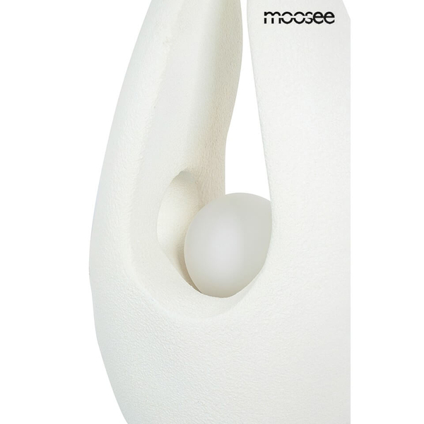 Stylowa lampa podłogowa Mykonos MSE1501100330 Moosee do salonu biała