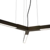 Ledowa lampa zwisająca Trikal 5224 LED 51W 3000K do salonu patyna