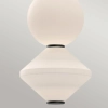 Nowoczesna zwisająca lampa Bijou ALM-BIJOU-P3-MB LED 20W 3000K czarny