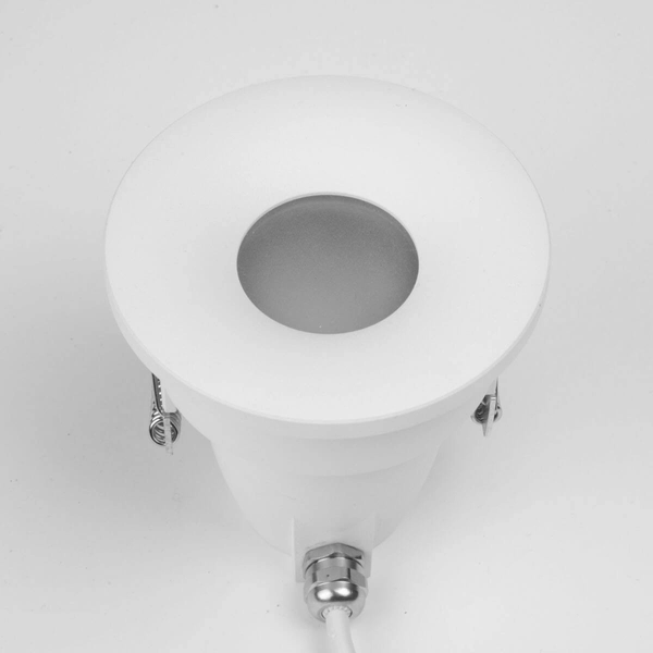 Oprawa podtynkowa Romolo AZ5390 IP65 metalowa biała