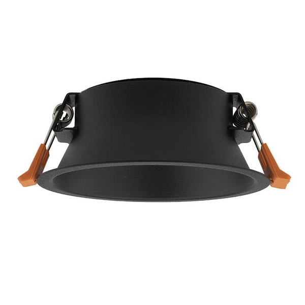 Okrągła lampa podtynkowa oczko Uno 10843 Nowodvorski kuchenna czarna