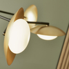 Nowoczesny żyrandol L&-192035 Light& restauracyjny złoty brązowy