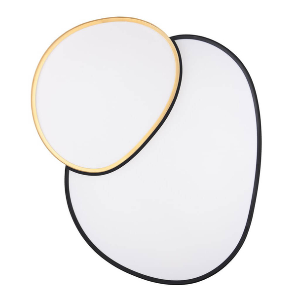 Ściemniany plafon Rise 647519280 LED 51W 2700-6500K złota czarna biała
