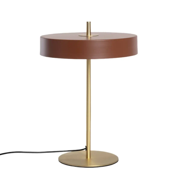 Metalowa lampka nocna Tenor ABR-LBT-B LED 3,6W 3000K na biurko brązowa